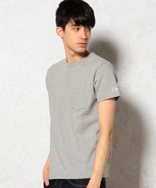 Champion（チャンピオン）の「別注 [チャンピオン] CHAMPION GLR ROCHSTER Tシャツ tvl002（Tシャツ/カットソー・メンズ・ホワイト/グレー/ネイビー・S/M/L）」の12枚目の写真