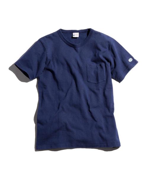 Champion（チャンピオン）の「別注 [チャンピオン] CHAMPION GLR ROCHSTER Tシャツ tvl002（Tシャツ/カットソー・メンズ・ホワイト/グレー/ネイビー・S/M/L）」の22枚目の写真
