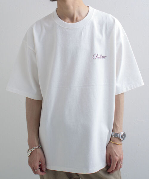 PENDLETON(ペンドルトン)の「【PENDLETON/ペンドルトン】バックプリント ビッグシルエットTシャツ(Tシャツ/カットソー・メンズ・ホワイト/オフホワイト/キナリ/グレー/チャコールグレー/ネイビー・MEDIUM/LARGE)」の9枚目の写真