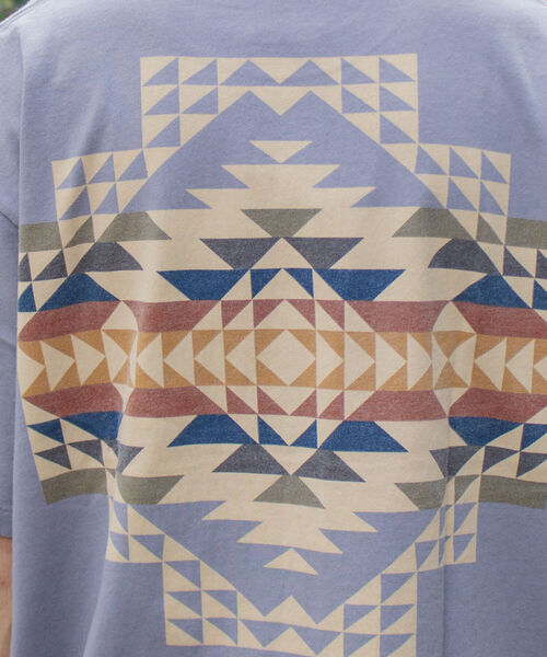 PENDLETON(ペンドルトン)の「【PENDLETON/ペンドルトン】バックプリント ビッグシルエットTシャツ(Tシャツ/カットソー・メンズ・ホワイト/オフホワイト/キナリ/グレー/チャコールグレー/ネイビー・MEDIUM/LARGE)」の22枚目の写真