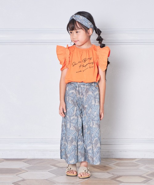 MAKE YOUR DAY（メイクユアデイ）の「パイナップルアロハ柄ヘアバンド（ヘアバンド・キッズ・グレー/パープル/イエロー・S/M）」の5枚目の写真