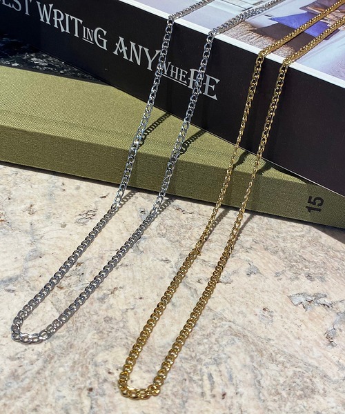 apres jour mignon(アプレジュールミニョン)の「【apresjour mignon×ARIAZ】シンプルチェーンネックレス(ネックレス・レディース・ゴールド/シルバー・ONESIZE)」の1枚目の写真
