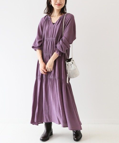 セール ブランド古着 長袖ワンピース ワンピース Slobe Iena スローブイエナ のファッション通販 Zozoused