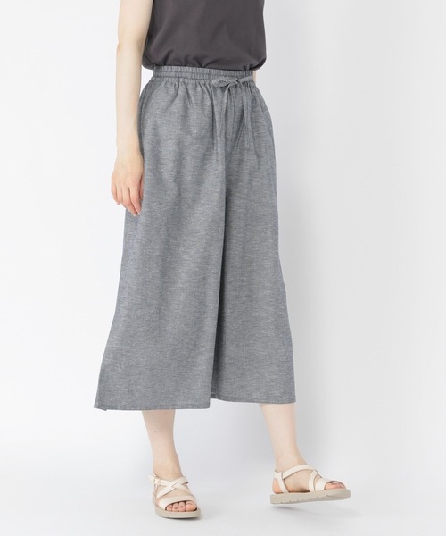 studio CLIP(スタディオクリップ)の「【撥水】スカーチョ(その他パンツ・レディース・ライトグレー/ブルー/その他1・MEDIUM/LARGE)」の1枚目の写真