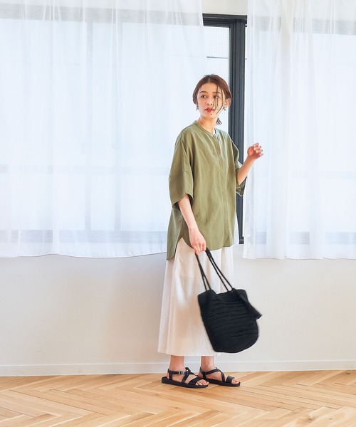 studio CLIP(スタディオクリップ)の「【撥水】スカーチョ(その他パンツ・レディース・ライトグレー/ブルー/その他1・MEDIUM/LARGE)」の5枚目の写真