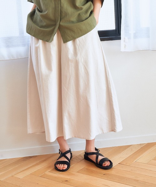 studio CLIP(スタディオクリップ)の「【撥水】スカーチョ(その他パンツ・レディース・ライトグレー/ブルー/その他1・MEDIUM/LARGE)」の10枚目の写真