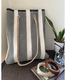 Ritzy | 麻紐ストライプトートバッグ(トートバッグ)