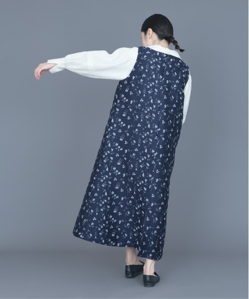 rikolekt(リコレクト)の「flutter Nosleeve Dress(ワンピース・レディース・グレー/ネイビー・0/1)」の10枚目の写真