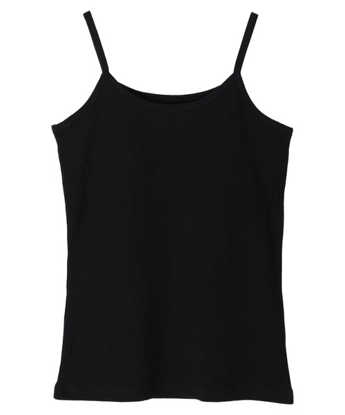 Green　Parks（グリーンパークス）の「カップ付きリブインナー＊（タンクトップ・レディース・ホワイト/ブラック/ブラウン/ホワイト系その他2・FREE）」の19枚目の写真