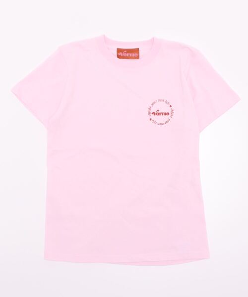 Oriens JOURNAL STANDARD(オリエンス ジャーナルスタンダード)の「【verme /ヴァーム】 ORIENS別注T-Shirt(Tシャツ/カットソー・メンズ・ホワイト/ネイビー/ピンク・SMALL/MEDIUM)」の8枚目の写真
