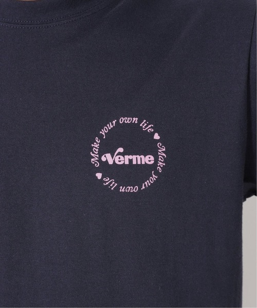 Oriens JOURNAL STANDARD(オリエンス ジャーナルスタンダード)の「【verme /ヴァーム】 ORIENS別注T-Shirt(Tシャツ/カットソー・メンズ・ホワイト/ネイビー/ピンク・SMALL/MEDIUM)」の14枚目の写真