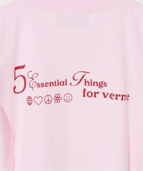 Oriens JOURNAL STANDARD(オリエンス ジャーナルスタンダード)の「【verme /ヴァーム】 ORIENS別注T-Shirt(Tシャツ/カットソー・メンズ・ホワイト/ネイビー/ピンク・SMALL/MEDIUM)」の20枚目の写真
