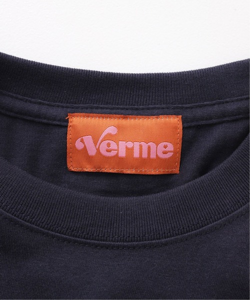 Oriens JOURNAL STANDARD(オリエンス ジャーナルスタンダード)の「【verme /ヴァーム】 ORIENS別注T-Shirt(Tシャツ/カットソー・メンズ・ホワイト/ネイビー/ピンク・SMALL/MEDIUM)」の7枚目の写真