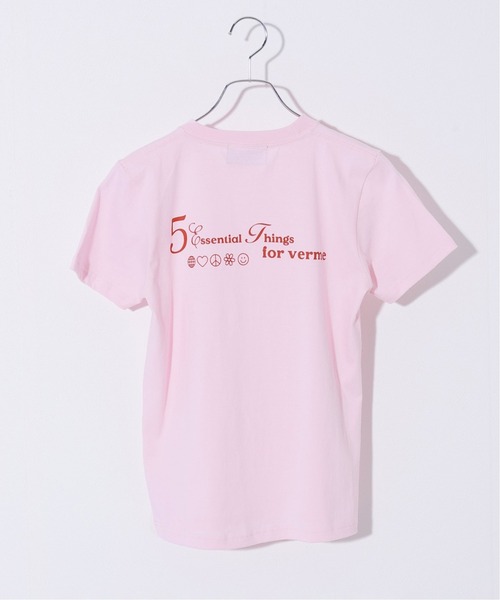 Oriens JOURNAL STANDARD(オリエンス ジャーナルスタンダード)の「【verme /ヴァーム】 ORIENS別注T-Shirt(Tシャツ/カットソー・メンズ・ホワイト/ネイビー/ピンク・SMALL/MEDIUM)」の21枚目の写真