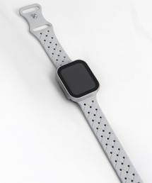 Apple Watch Band / アップルウォッチ バンド くすみカラー編み込みシリコン / Urban Coral