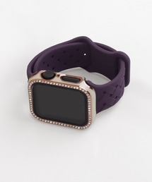Apple Watch Band / アップルウォッチ バンド くすみカラー編み込みシリコン / Urban Coral