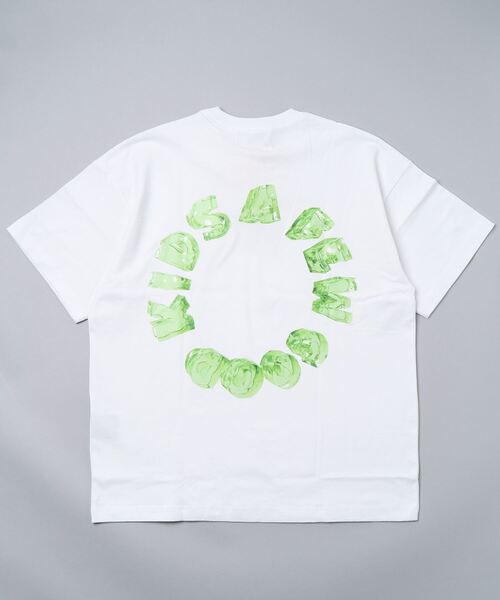 A FEW GOOD KIDS(ア フュー グッド キッズ)の「A'GEM/9 × .kom『A FEW GOOD KIDS/ア フュー グッド キッズ』CRYSTAL CIRCLE LOGO TEE/クリスタル サークルロゴ ベーシック 半袖Tシャツ(Tシャツ/カットソー・メンズ・ホワイト/ブラック・M/L)」の8枚目の写真