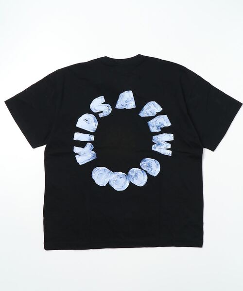 A FEW GOOD KIDS(ア フュー グッド キッズ)の「A'GEM/9 × .kom『A FEW GOOD KIDS/ア フュー グッド キッズ』CRYSTAL CIRCLE LOGO TEE/クリスタル サークルロゴ ベーシック 半袖Tシャツ(Tシャツ/カットソー・メンズ・ホワイト/ブラック・M/L)」の7枚目の写真