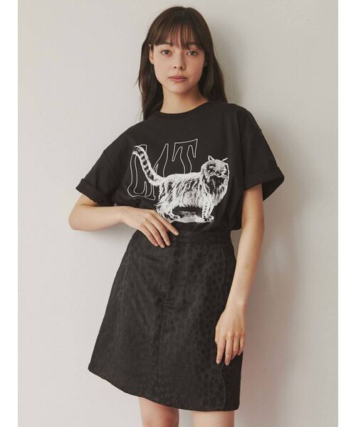 merry jenny（メリージェニー）の「flowerスカラップミニスカート（スカート・レディース・アイボリー/ブラック・FREE）」の16枚目の写真