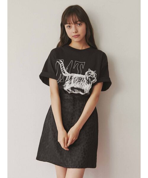 merry jenny（メリージェニー）の「flowerスカラップミニスカート（スカート・レディース・アイボリー/ブラック・FREE）」の17枚目の写真