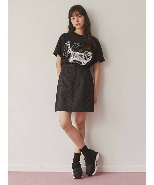 merry jenny（メリージェニー）の「flowerスカラップミニスカート（スカート・レディース・アイボリー/ブラック・FREE）」の18枚目の写真