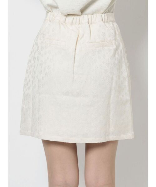 merry jenny（メリージェニー）の「flowerスカラップミニスカート（スカート・レディース・アイボリー/ブラック・FREE）」の22枚目の写真