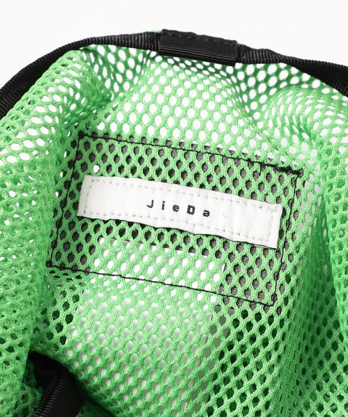 Jieda（ジエダ）の「MESH SHOPPING BAG（トートバッグ・メンズ・グリーン/ピンク/ブラック・ONE SIZE）」の11枚目の写真