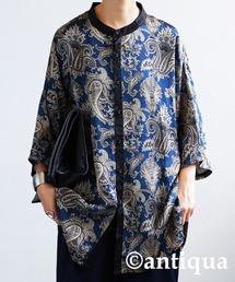 antiqua | 主役級の存在感。アンティークペイズリー柄シャツ(シャツ/ブラウス)