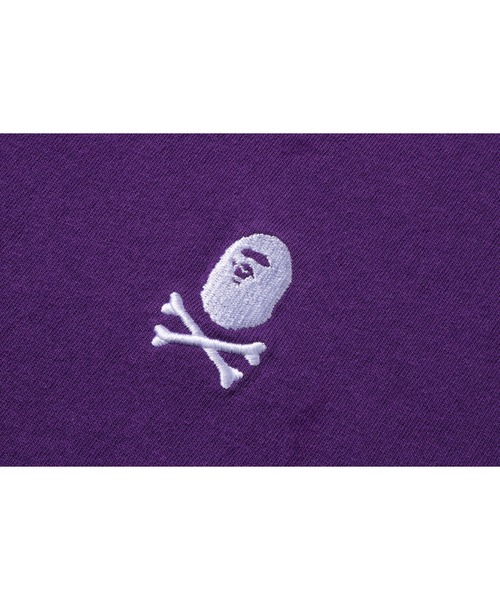 A BATHING APE(アベイシングエイプ)の「COLOR APE CROSSBONE ONE POINT TEE M(Tシャツ/カットソー・メンズ・ブラック/ブラウン/パープル/グリーン/イエロー/ホワイト・MEDIUM/XX-LARGE/X-LARGE/LARGE/SMALL)」の9枚目の写真