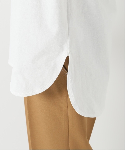 JOURNAL STANDARD relume（ジャーナルスタンダード　レリューム）の「■《追加4》USAコットンロングラウンドプルオーバー（Tシャツ/カットソー・レディース・ホワイト・FREE）」の18枚目の写真