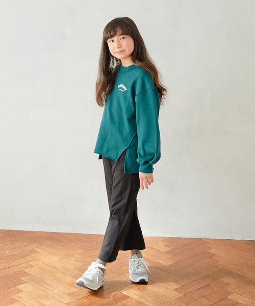 undeny.(アンディニ-)の「undeny/アンディニー 切り替え プルオーバー(その他トップス・キッズ・グレイッシュベージュ/アイボリー/グリーン・M/L/XL)」の8枚目の写真