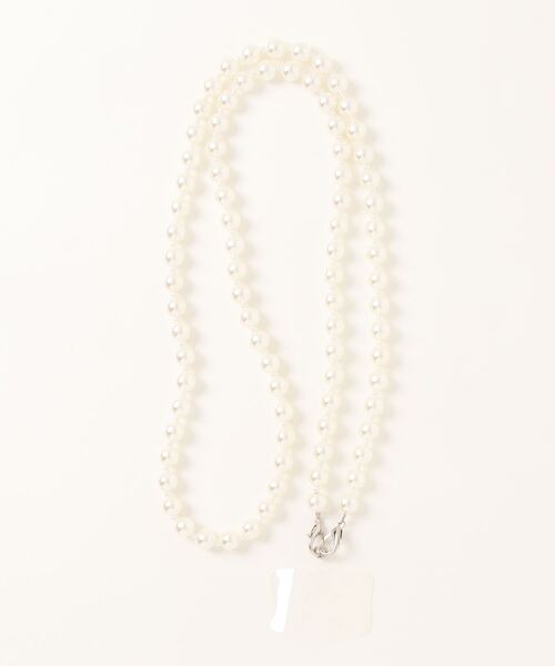 prose verse（プロズヴェール）の「スマホチェーンストラップ（スマホグッズ・レディース・ホワイト系その他/ブラック/ホワイト・ﾌﾘ-）」の6枚目の写真