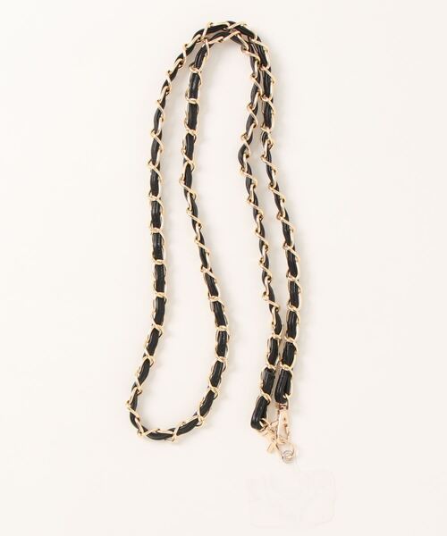 prose verse（プロズヴェール）の「スマホチェーンストラップ（スマホグッズ・レディース・ホワイト系その他/ブラック/ホワイト・ﾌﾘ-）」の5枚目の写真