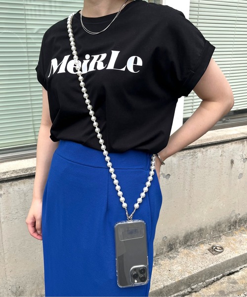 prose verse（プロズヴェール）の「スマホチェーンストラップ（スマホグッズ・レディース・ホワイト系その他/ブラック/ホワイト・ﾌﾘ-）」の9枚目の写真