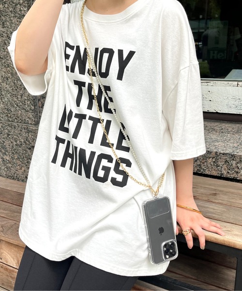 prose verse（プロズヴェール）の「スマホチェーンストラップ（スマホグッズ・レディース・ホワイト系その他/ブラック/ホワイト・ﾌﾘ-）」の7枚目の写真