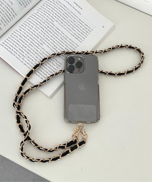 prose verse（プロズヴェール）の「スマホチェーンストラップ（スマホグッズ・レディース・ホワイト系その他/ブラック/ホワイト・ﾌﾘ-）」の13枚目の写真