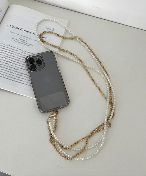 prose verse（プロズヴェール）の「スマホチェーンストラップ（スマホグッズ・レディース・ホワイト系その他/ブラック/ホワイト・ﾌﾘ-）」の20枚目の写真