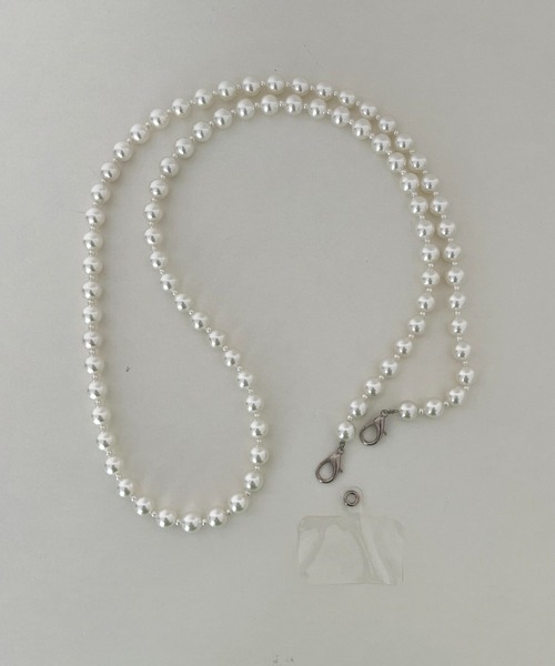 prose verse（プロズヴェール）の「スマホチェーンストラップ（スマホグッズ・レディース・ホワイト系その他/ブラック/ホワイト・ﾌﾘ-）」の21枚目の写真