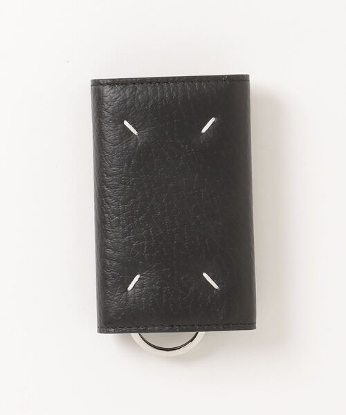 Maison Margiela（メゾンマルジェラ）の「Maison Margiela / メゾン マルジェラ：LEATHER KEY CASE：S56UI0206[ANN]（キーケース/キーアクセサリー・レディース・ブラック・FREE）」の2枚目の写真