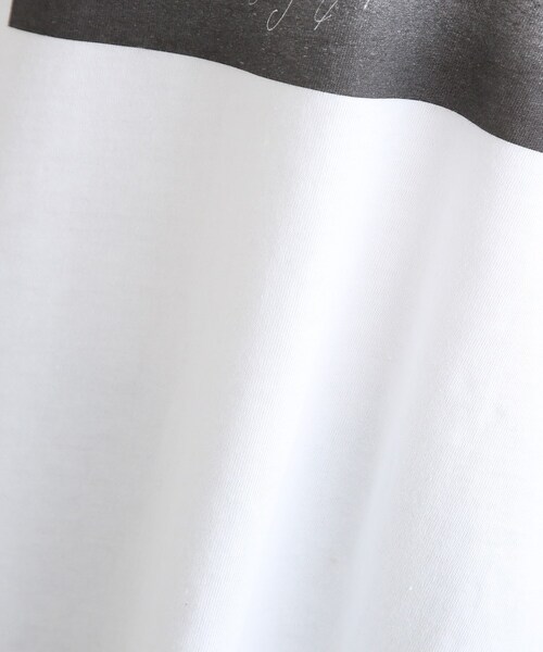 INDIVI(インディヴィ)の「【WORLD for the World】フォトプリント ロングTシャツ(Tシャツ/カットソー・レディース・ホワイト・38/13/05)」の9枚目の写真