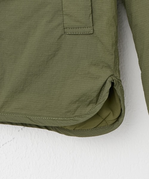 CIAOPANIC TYPY（チャオパニックティピー）の「□【KIDS】OSORO AIRTECH キルティングリバーシブルノーカラージャケット（ノーカラージャケット・キッズ・ブラック/カーキ・XXL/XL/L/S/M）」の10枚目の写真