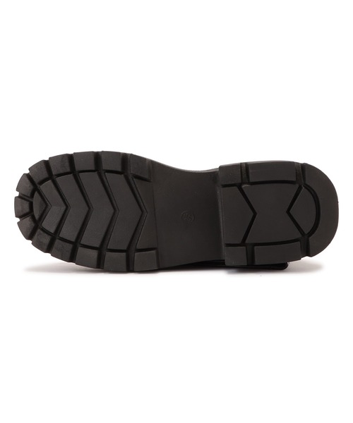 Lace Ladies（レースレディース）の「厚底 ストレッチロングブーツ（ブーツ・レディース・ブラック/アイボリー・22.5/23/23.5/24/24.5/25）」の13枚目の写真