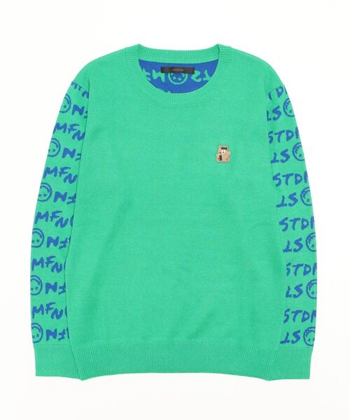 STUD MUFFIN（スタッドマフィン）の「STUD MUFFIN/スタッドマフィン/グラフィティニットロングスリーブ（ニット/セーター・メンズ・ブラック/グリーン/ベージュ・3/2）」の12枚目の写真
