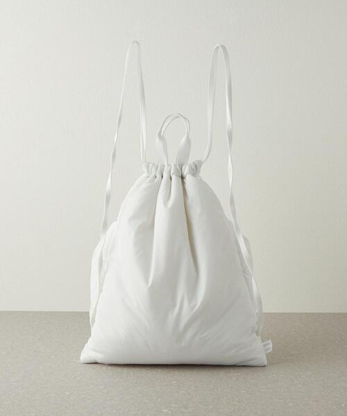 CITEN（シテン）の「＜CITEN＞ パデット ナップサック（バックパック/リュック・レディース・ホワイト/ブラック/ロイヤルブルー・FREE）」の12枚目の写真