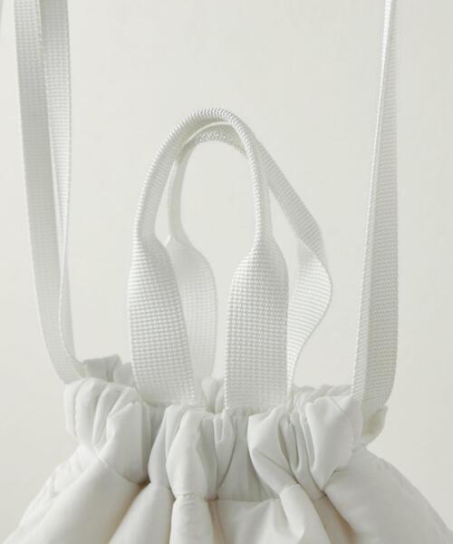 CITEN（シテン）の「＜CITEN＞ パデット ナップサック（バックパック/リュック・レディース・ホワイト/ブラック/ロイヤルブルー・FREE）」の13枚目の写真