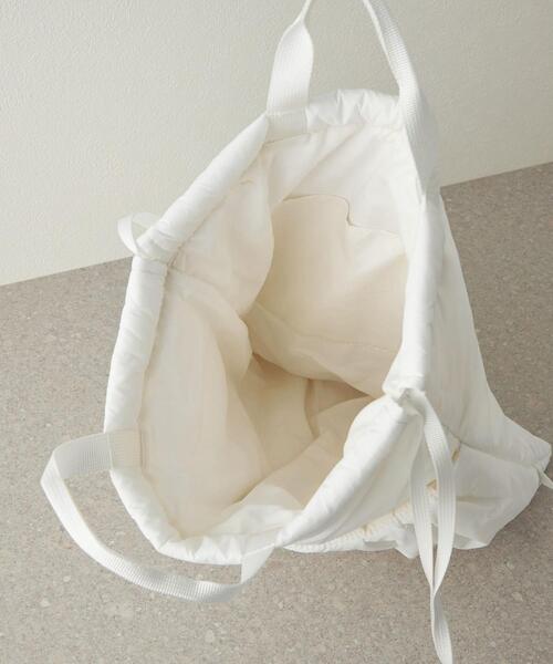 CITEN（シテン）の「＜CITEN＞ パデット ナップサック（バックパック/リュック・レディース・ホワイト/ブラック/ロイヤルブルー・FREE）」の19枚目の写真