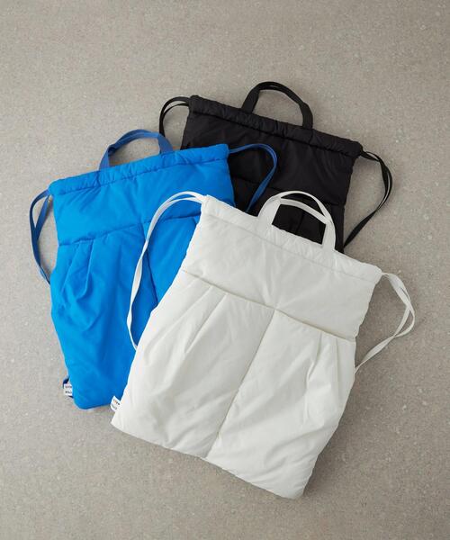 CITEN（シテン）の「＜CITEN＞ パデット ナップサック（バックパック/リュック・レディース・ホワイト/ブラック/ロイヤルブルー・FREE）」の22枚目の写真