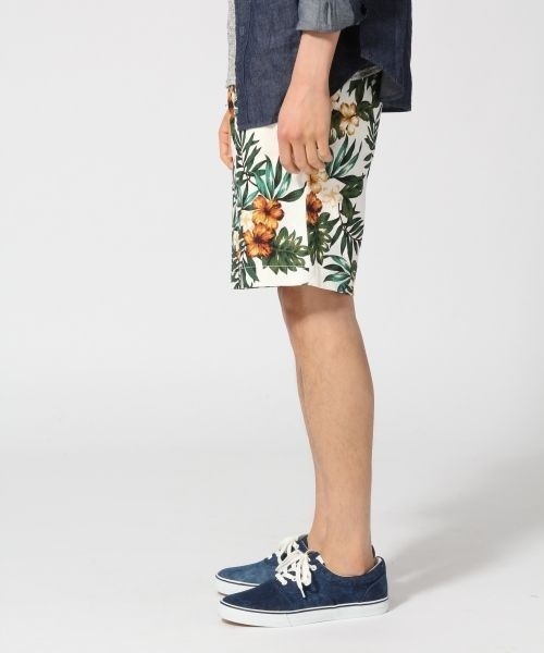 RAGEBLUE(レイジブルー)の「プリペラフラワーショーツ/561752(その他パンツ・メンズ・ホワイト/ブラック/ベージュ・LARGE/MEDIUM)」の7枚目の写真