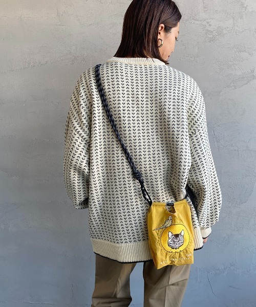 BALL&CHAIN/ボールアンドチェーン] D.CAT 刺繍デザインナイロン