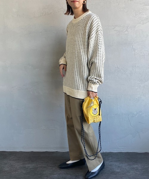 バッグ d BALL&CHAIN/ボールアンドチェーン] D.CAT 刺繍デザインナイロン